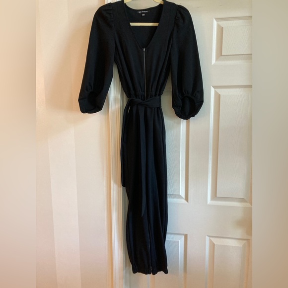 INC International Concepts Black Jumpsuit- Size- XS - Picture 2 of 4